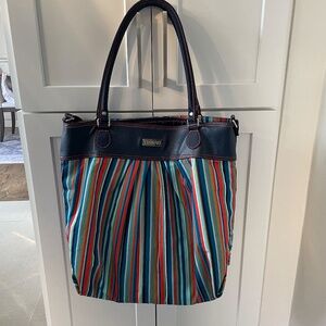 Hadaki Striped Travel Purse and Wallet in Fun Colors